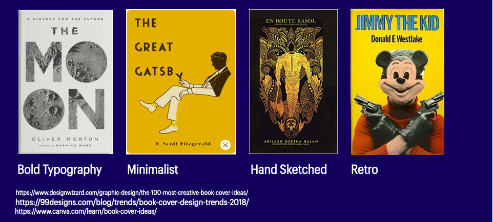 Handsketched Book Designs