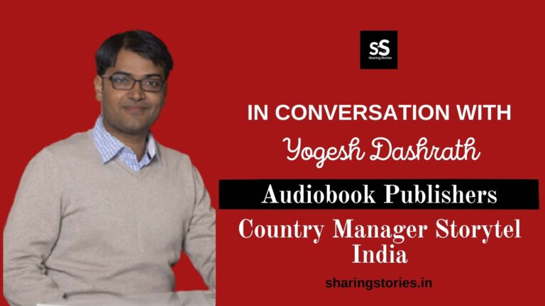 Storytel India Yogesh Dashrath Interview